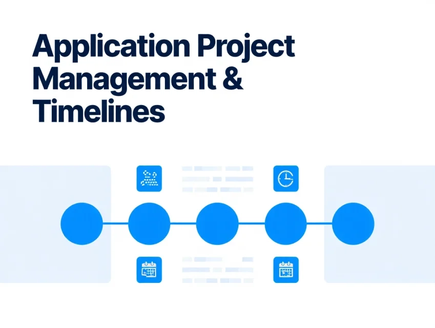 Application Project Management & Timelines