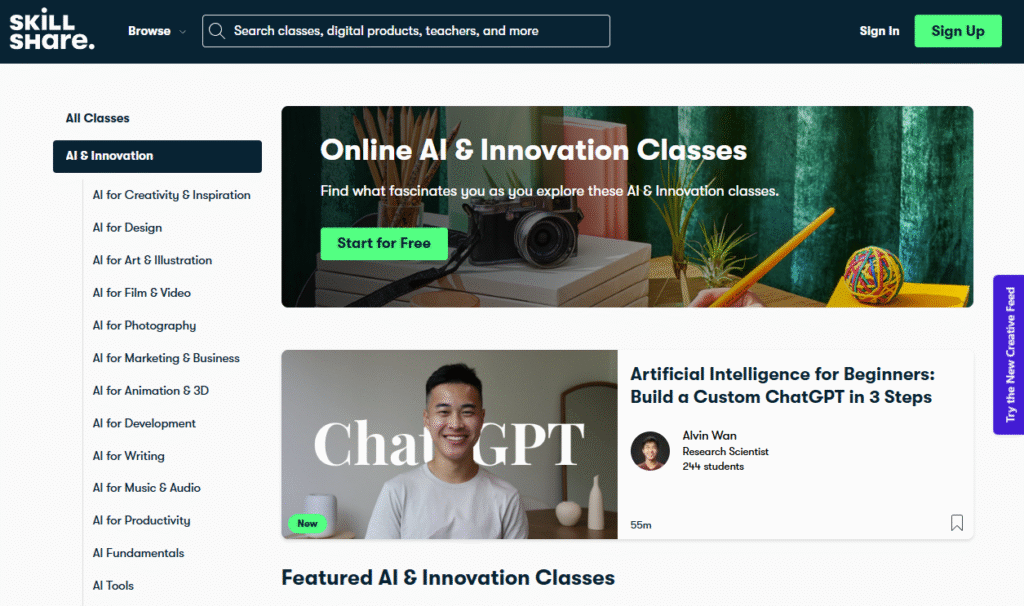 Skillshare AI