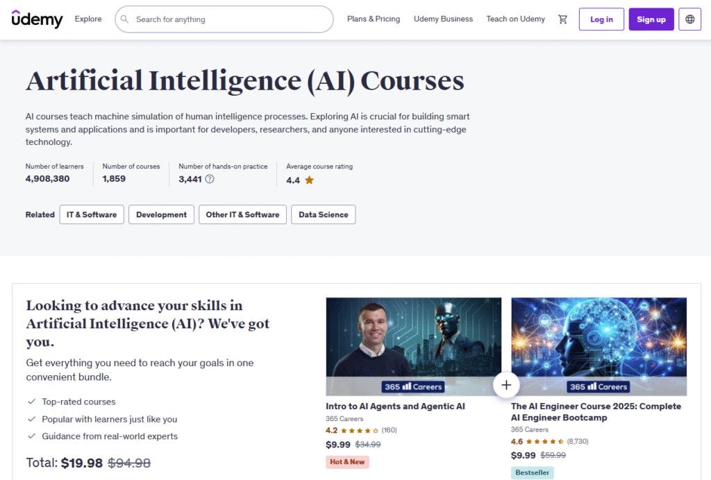 Udemy AI Labs