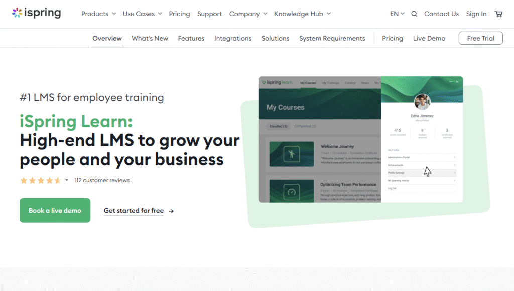 iSpring Learn